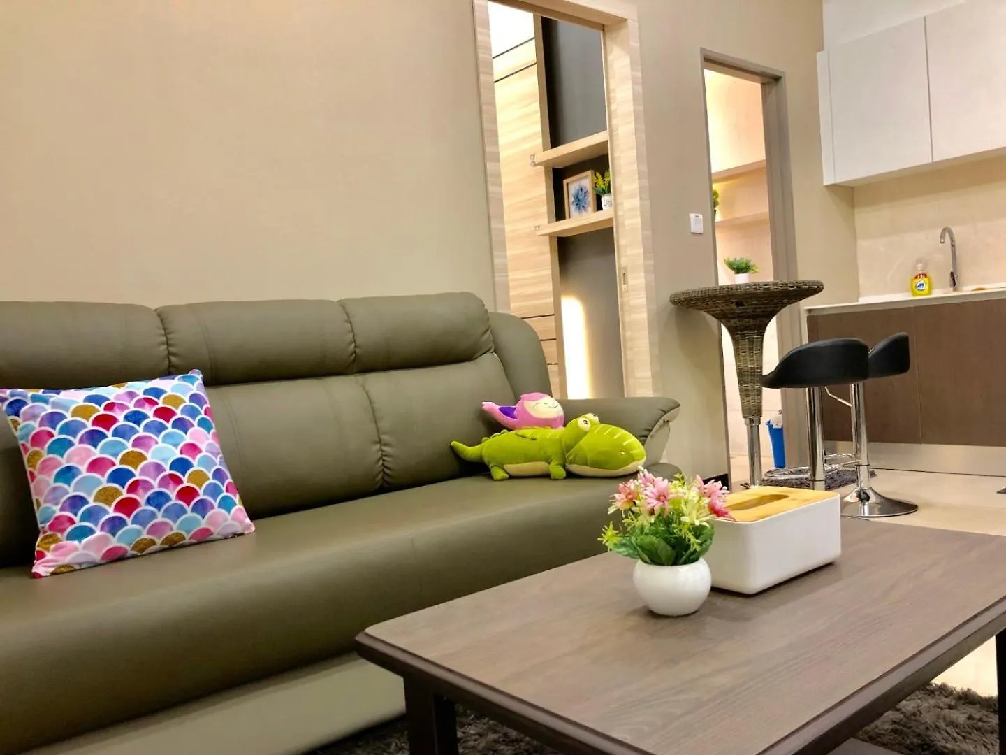 Apartment Mw Silverscape Residence Studio Suites With Private Bath Tub Malacca Malaysia